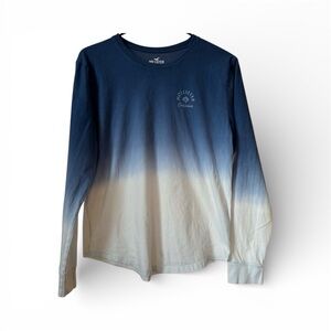 Hollister ombre long sleeve tee